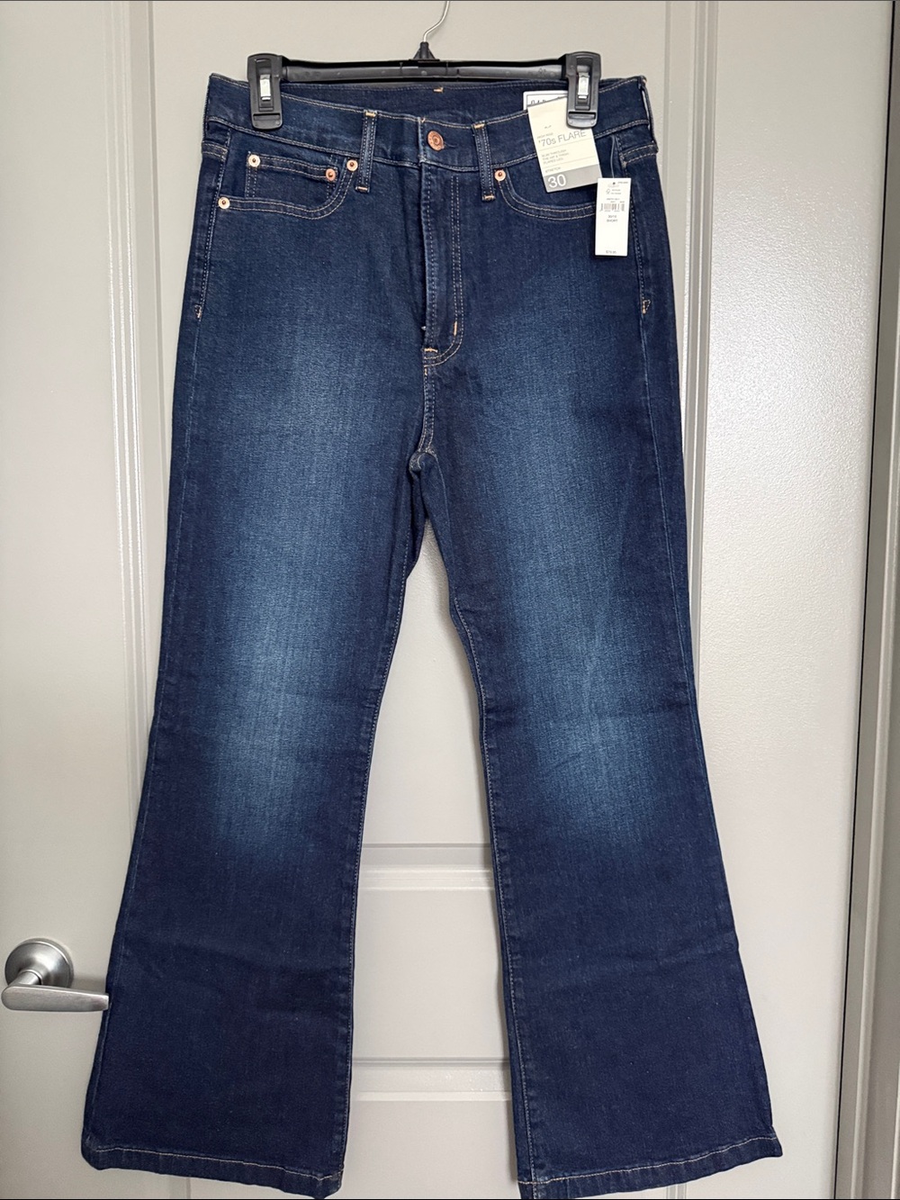 GAP Women's Dark Indigo Flare Jeans